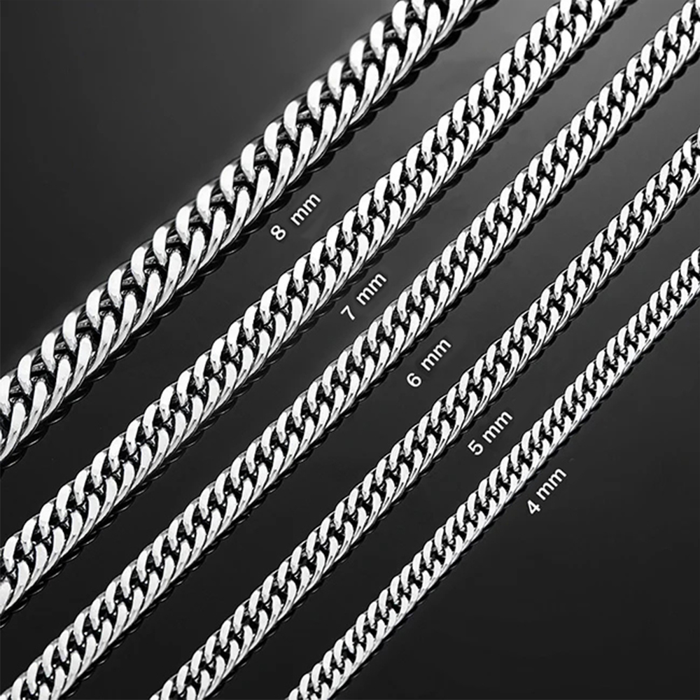 HIYEE 3 ミリメートル/4 ミリメートル/5 ミリメー - Cuban Link Chain 12Mm のレビューと価格