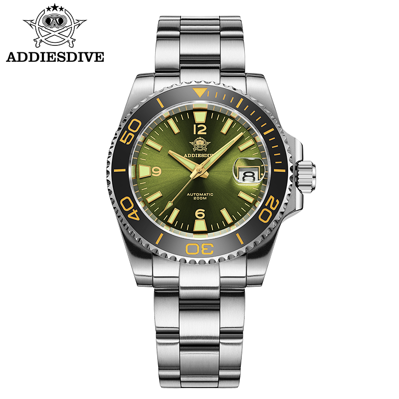 ADDIESDIVE 新しいダイビングギフト腕時計メンズ 8 - Watch Accessories のレビューと価格