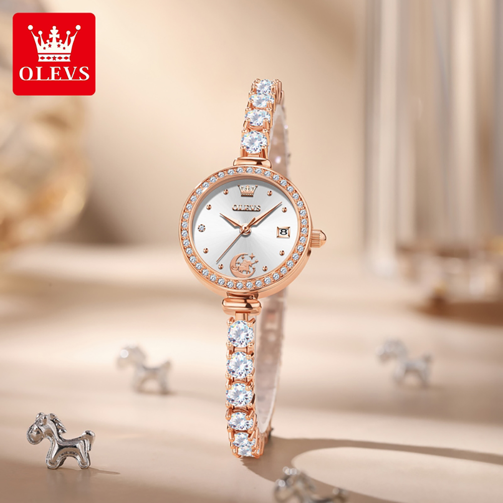 OLEVS 2998 ブランドオリジナル正規品 レディース腕 - Watch Accessories のレビューと価格