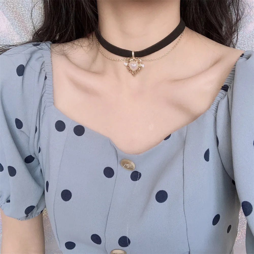 女性のためのヴィンテージベルベットネックレス,チェーン,ハー - Pearl Choker Necklace Vintage のレビューと価格