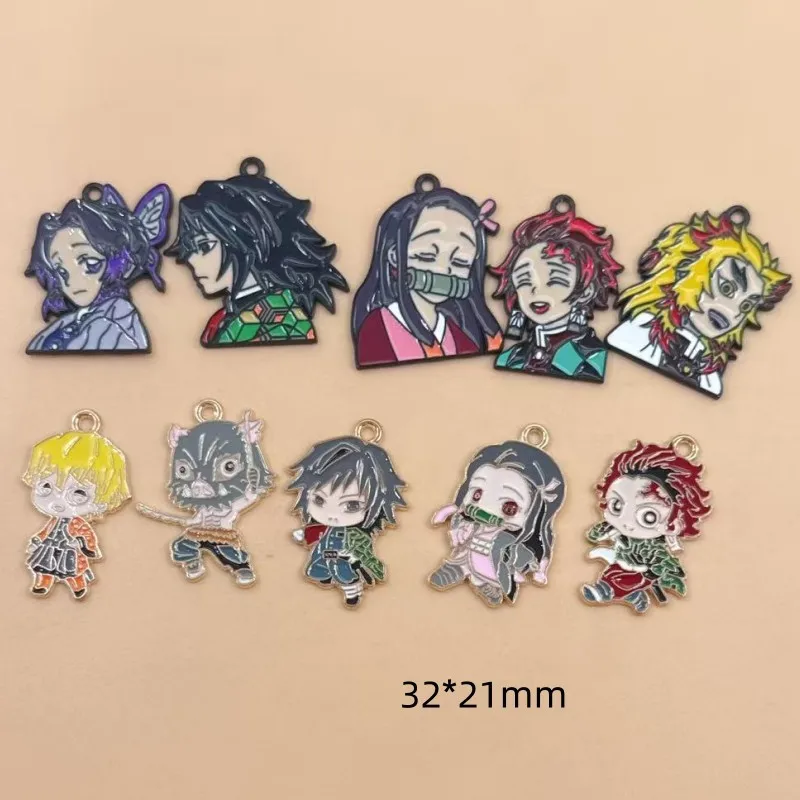 鬼滅の刃 DIY アクセサリー アニメ コスプレ ジュエリー - Anime Pendant Necklace のレビューと価格