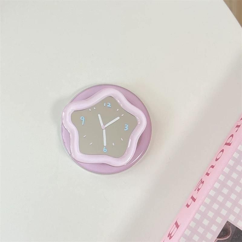 カートゥーンミラー伸縮式スマホスタンド カワイイ インス 3 - Watch Accessories のレビューと価格