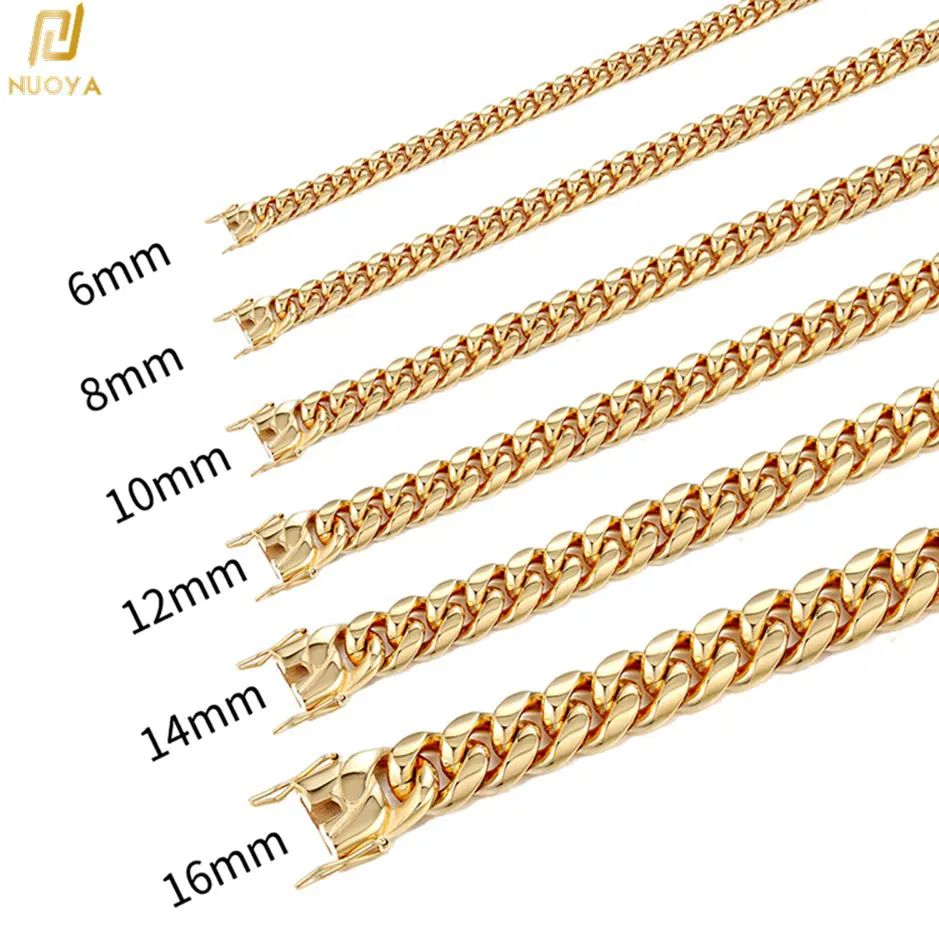 6 ミリメートル/8 ミリメートル/10 ミリメートル/12 - Cuban Link Chain 12Mm のレビューと価格