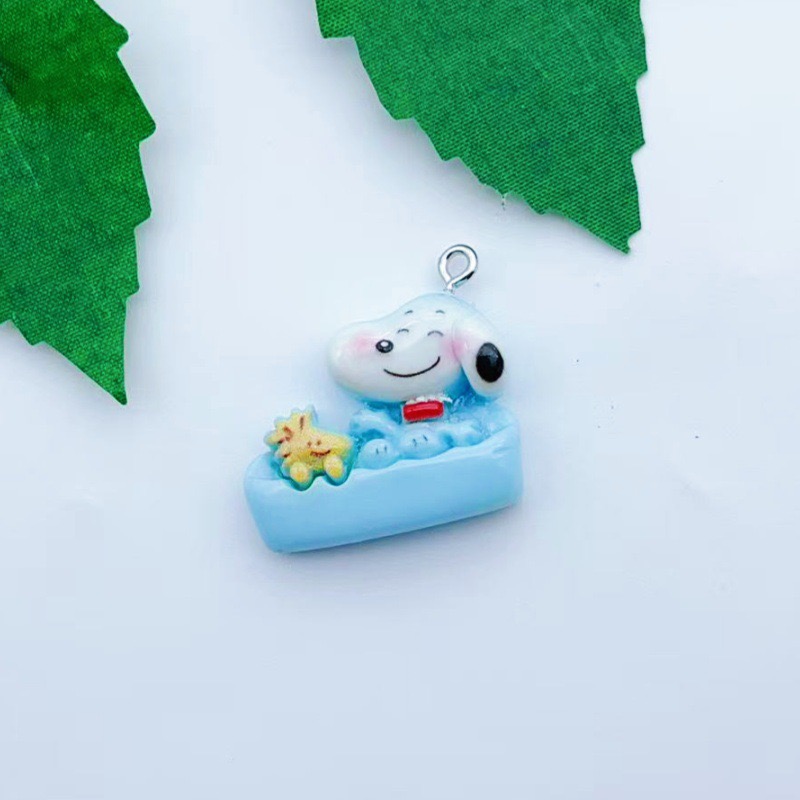 12個入り樹脂製漫画犬ペンダント、DIYジュエリー製作イヤリ - Earrings のレビューと価格