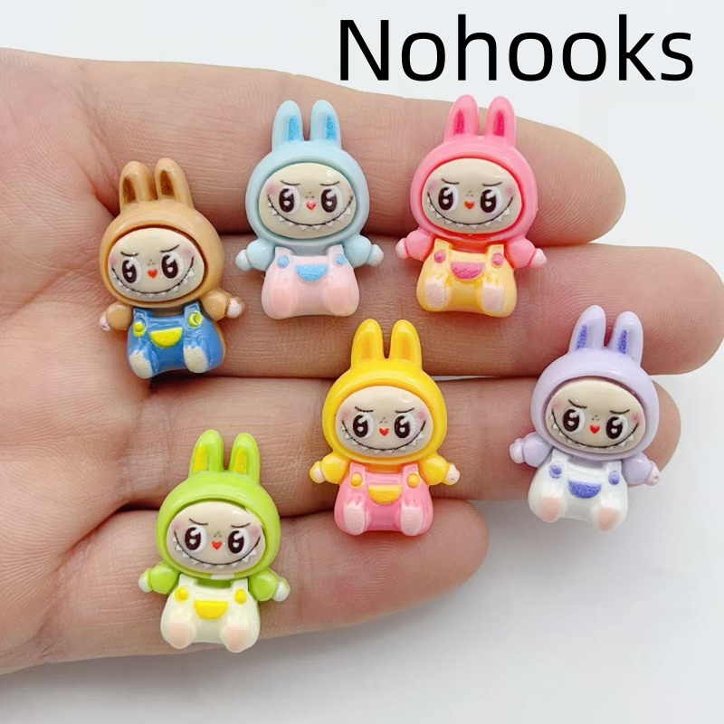10 個かわいいウサギイチゴハウス樹脂チャーム素敵な漫画の動 - Earrings のレビューと価格