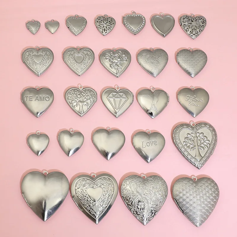 BoYuTe-316ステンレス鋼のハート型のロッカー,ペンダ - Heart Locket Necklace Photo のレビューと価格