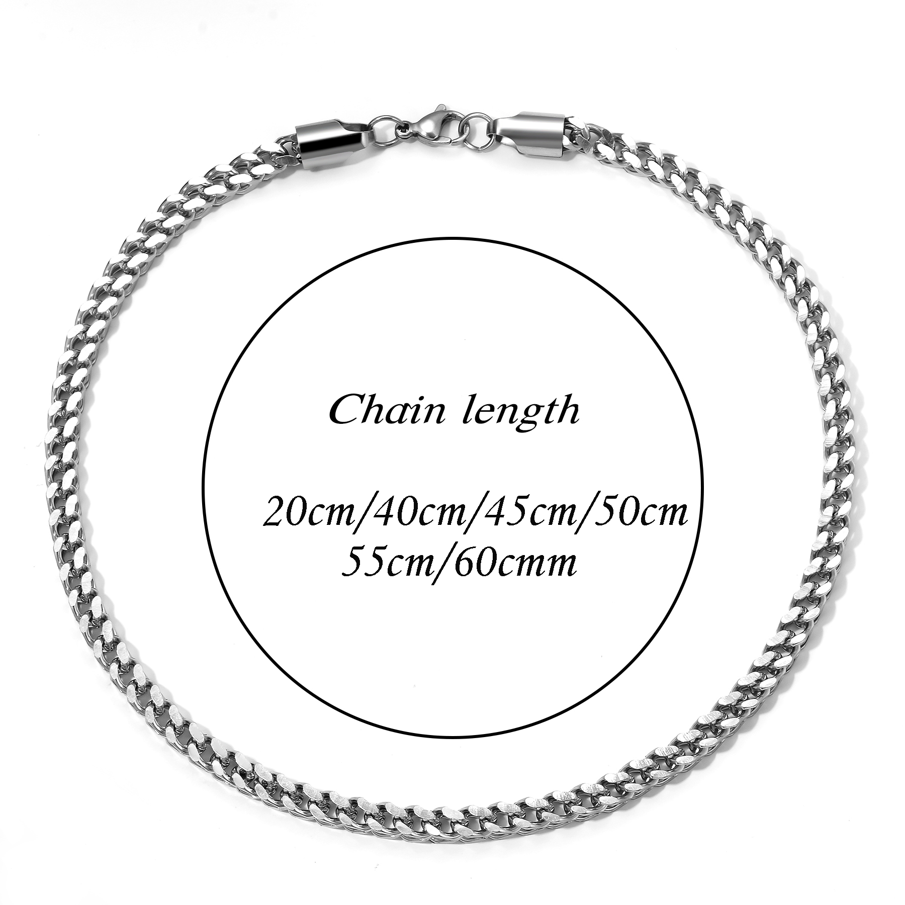 1Pc サイズ 3 ミリメートル-5 ミリメートルゴールド/ - Cuban Link Chain 12Mm のレビューと価格
