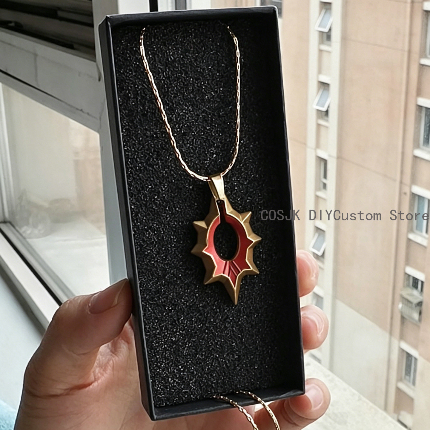 ゲーム原神マブイカキャラクターチョーカーネックレスブローチピ - Anime Pendant Necklace のレビューと価格