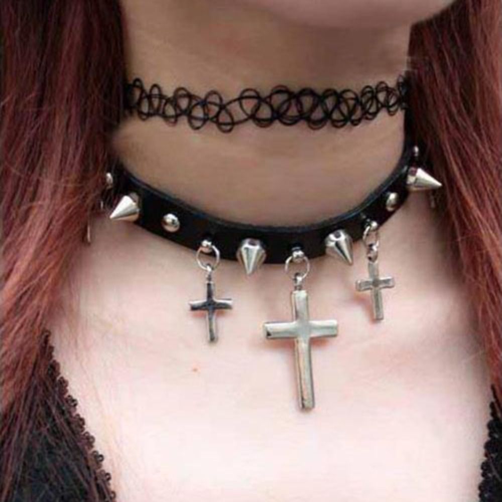 編組糸付きマルチカラーネックレス,伸縮性のある黒のヴィンテー - Pearl Choker Necklace Vintage のレビューと価格