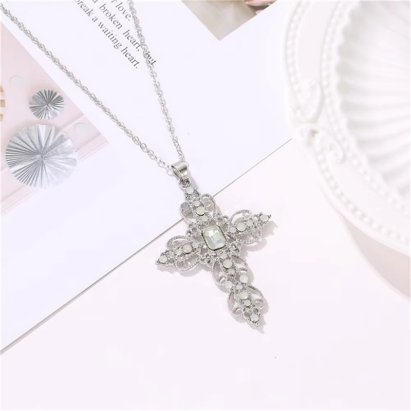 2ピースY2K二層ネックレスセット、中空スターグリーンレトロ - Layered Pendant Necklace Aesthetic のレビューと価格