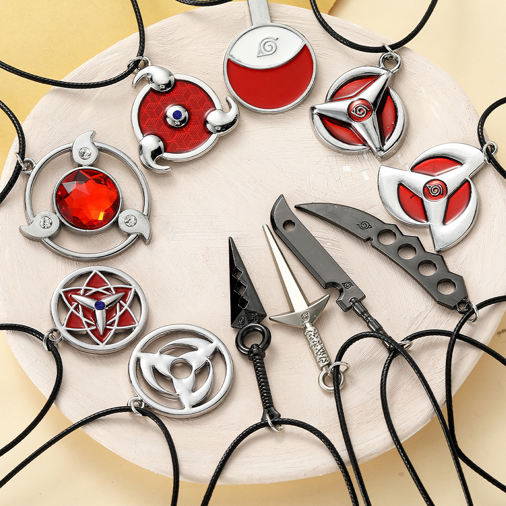 うずまきナルト ペンダントネックレス メタル製アニメジュエリ - Anime Pendant Necklace のレビューと価格