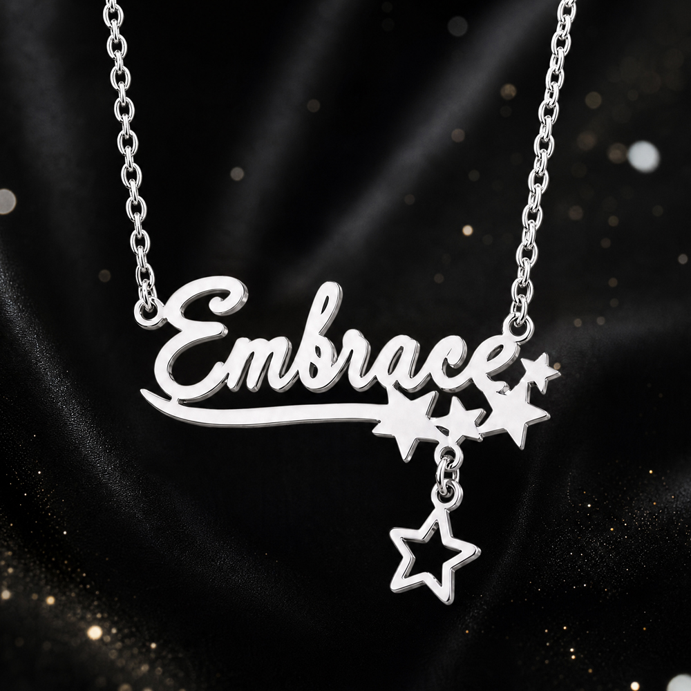 カスタム蝶名ネックレス女性のためのステンレス鋼チョーカーネッ - Custom Name Necklace Stainless Steel のレビューと価格